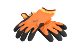 Available Now - Orange Natural Rubber Fully Coated Gloves