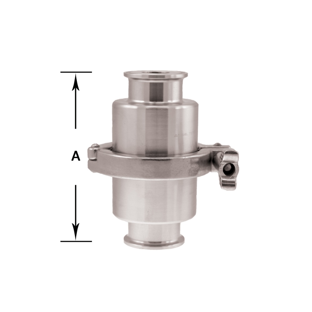 SP45H Disc Type Check Valves - Both Ends Clamp 