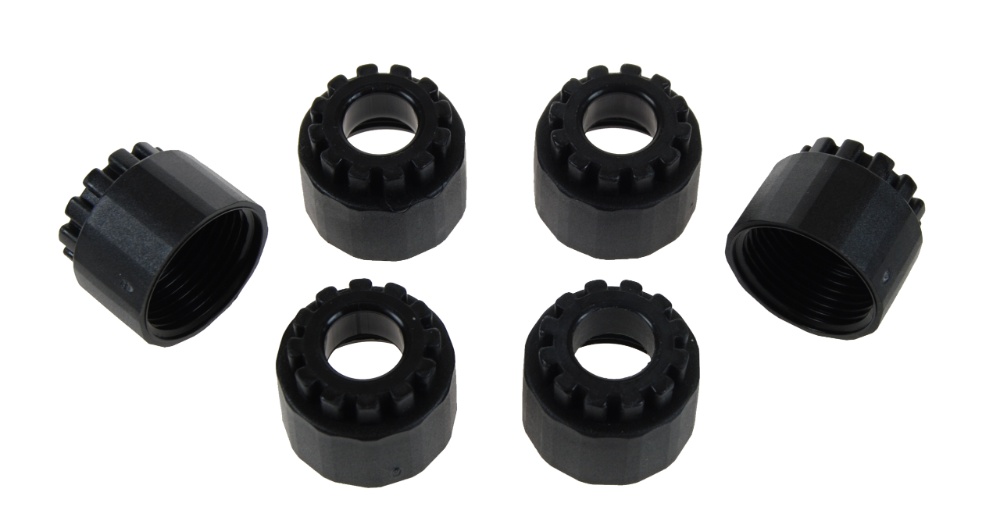 Large Bore Connector Nuts (6 Pack)
