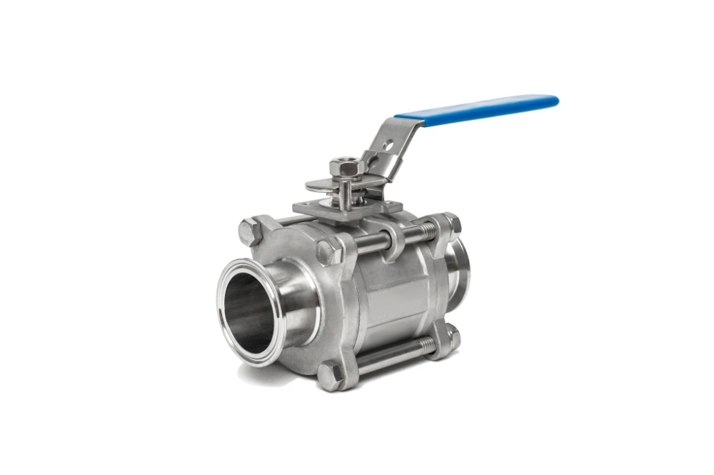 Manual Industrial Ball Valve (Low Profile, Mounted)