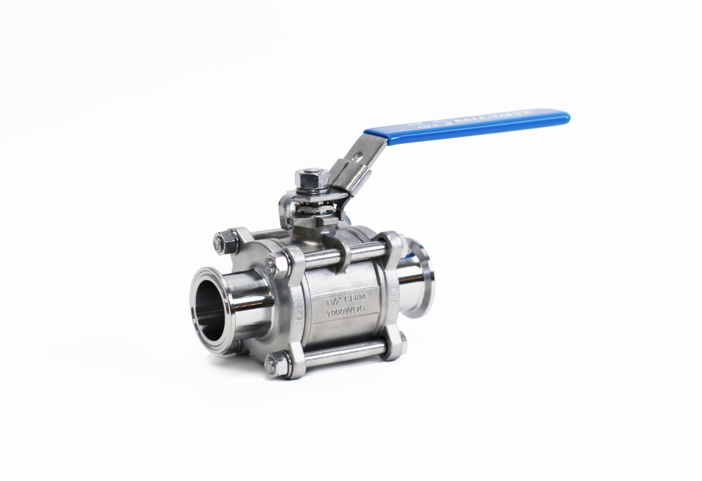 Manual Industrial Ball Valve (Low Profile, Unmounted)