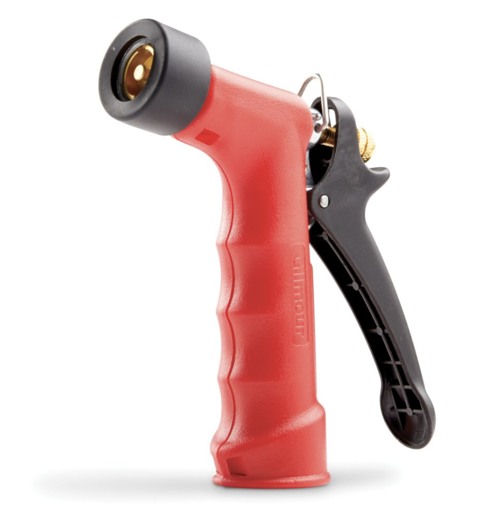 Gilmour Red HD Insulated Nozzle with Rubber Tip 