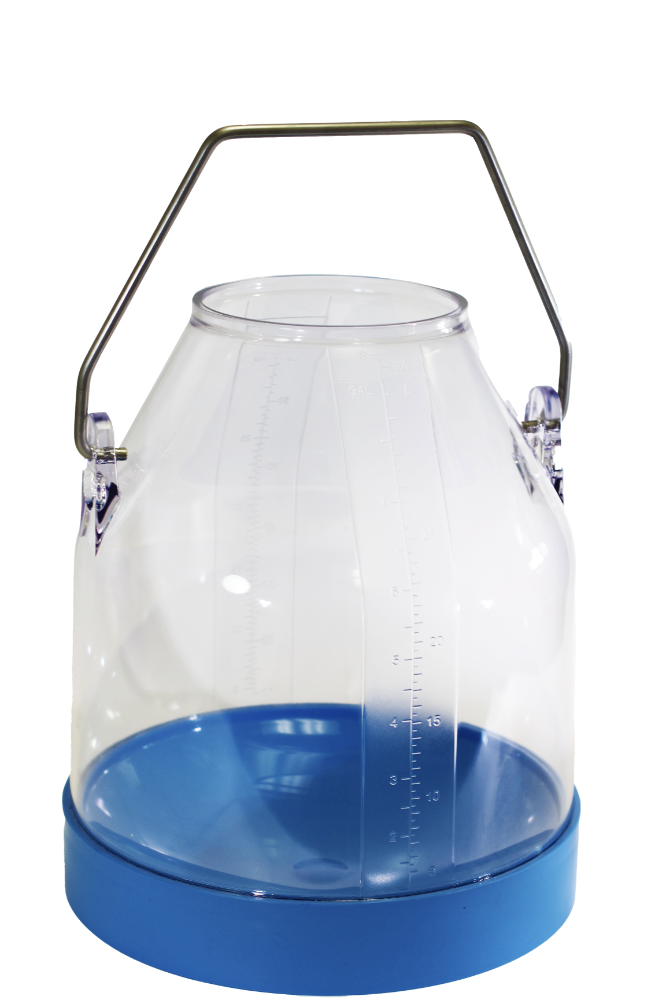 Transparent Milking Bucket