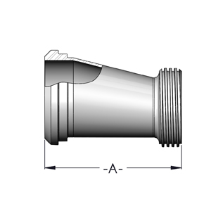 Eccentric Reducer - Large End 14, Other End 15